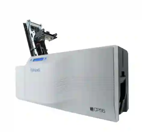 double sided card printer heidi
